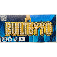 Built By Yo – Sticker Pack (6-Pack Collection) Matte Kiss-Cut Vinyl – All 4"x2" or 4"x4"