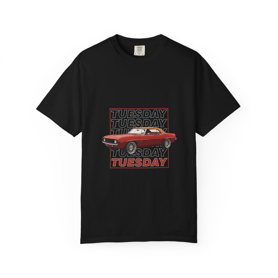 Tuesday Built-by-Yo Unisex Garment-Dyed T-shirt