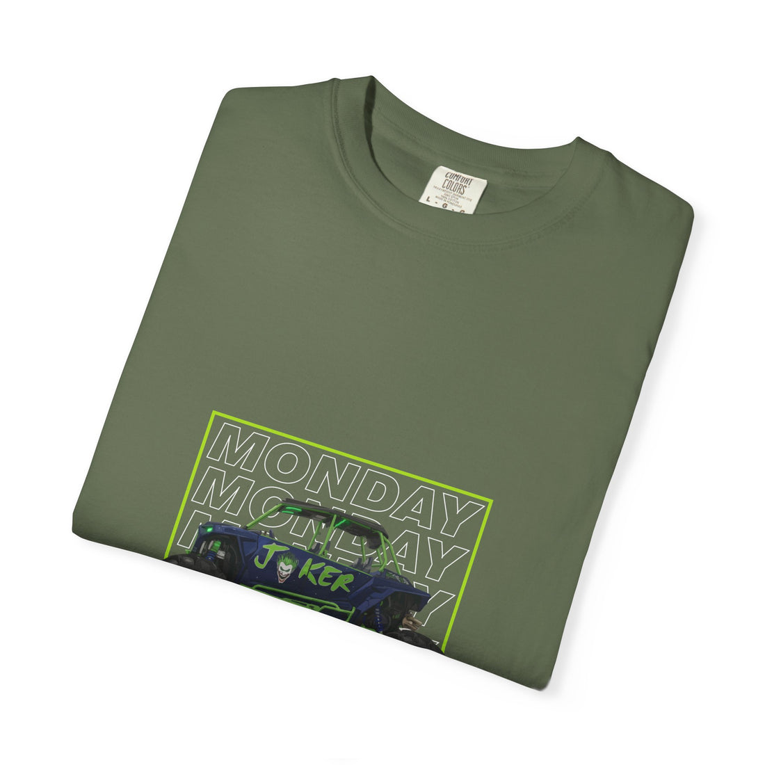 Monday Built-by-Yo Unisex Garment-Dyed T-shirt
