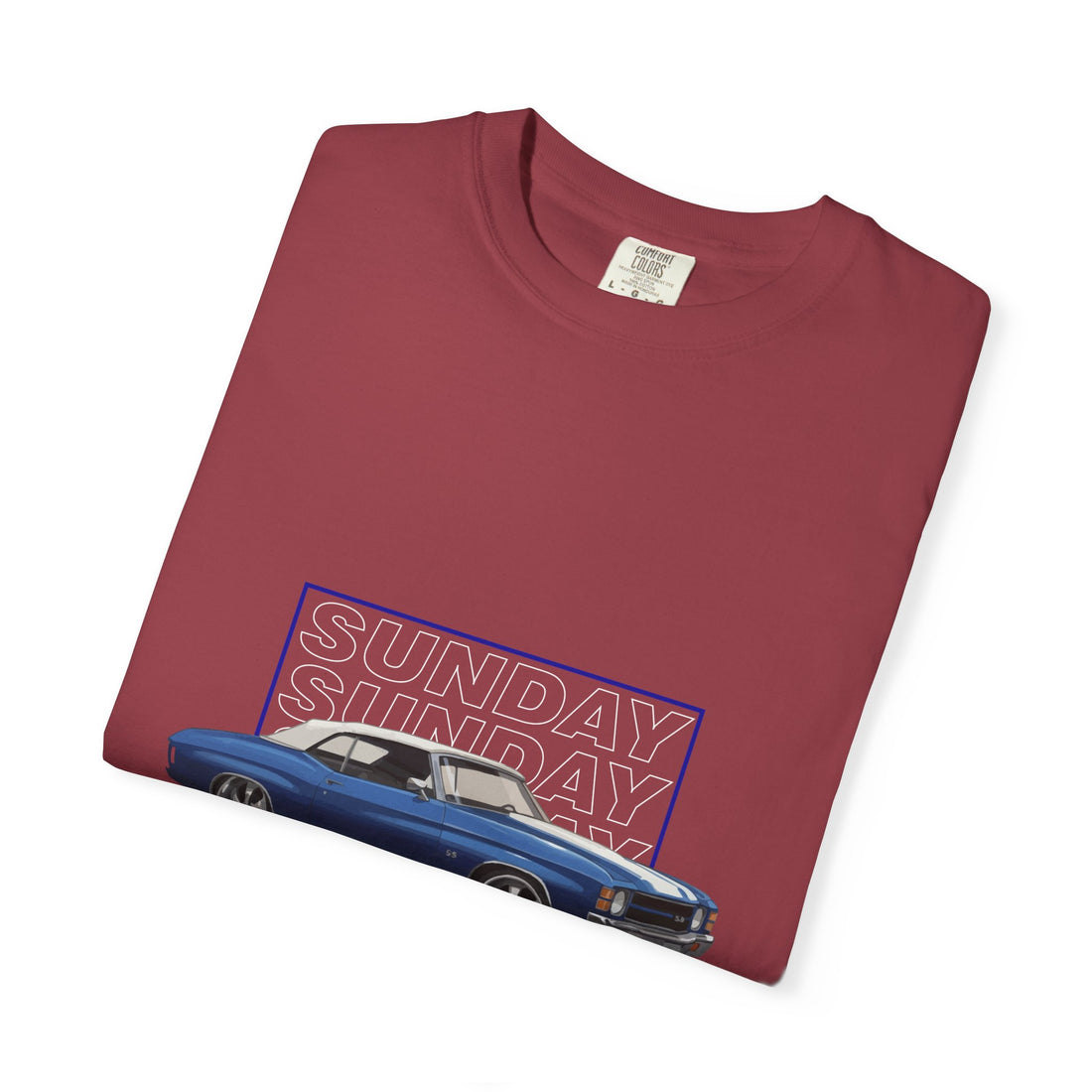 Sunday Built-by-Yo Unisex Garment-Dyed T-shirt