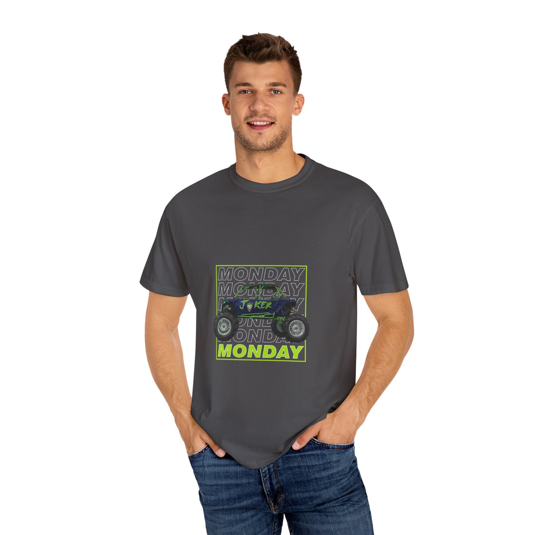 Monday Built-by-Yo Unisex Garment-Dyed T-shirt