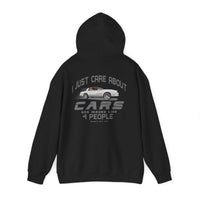 I Just Care About Cars Hooded Sweatshirt