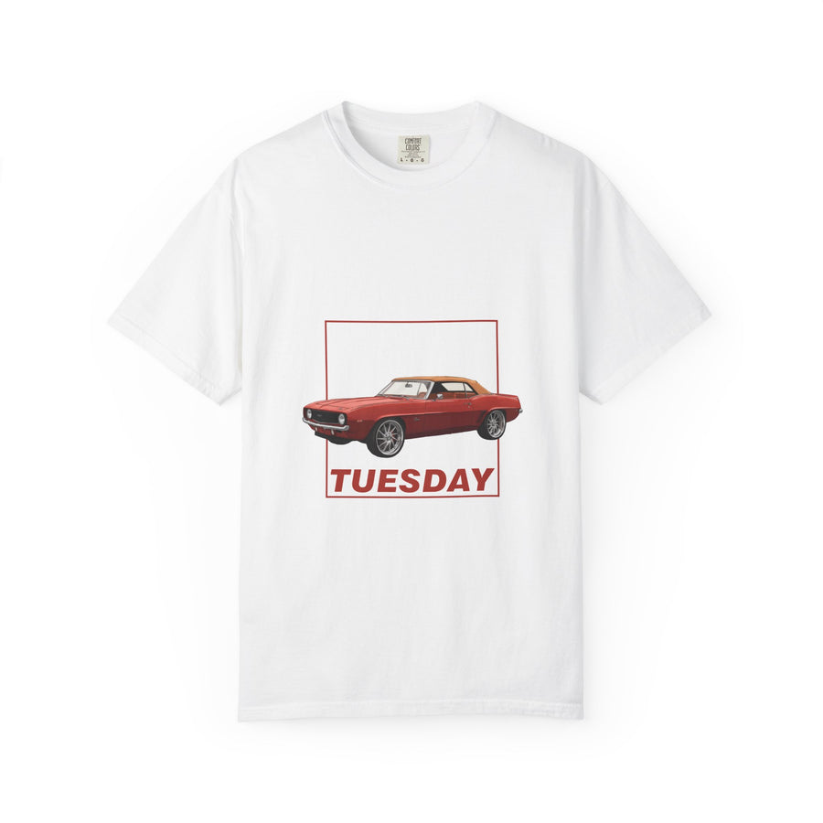 Tuesday Built-by-Yo Unisex Garment-Dyed T-shirt