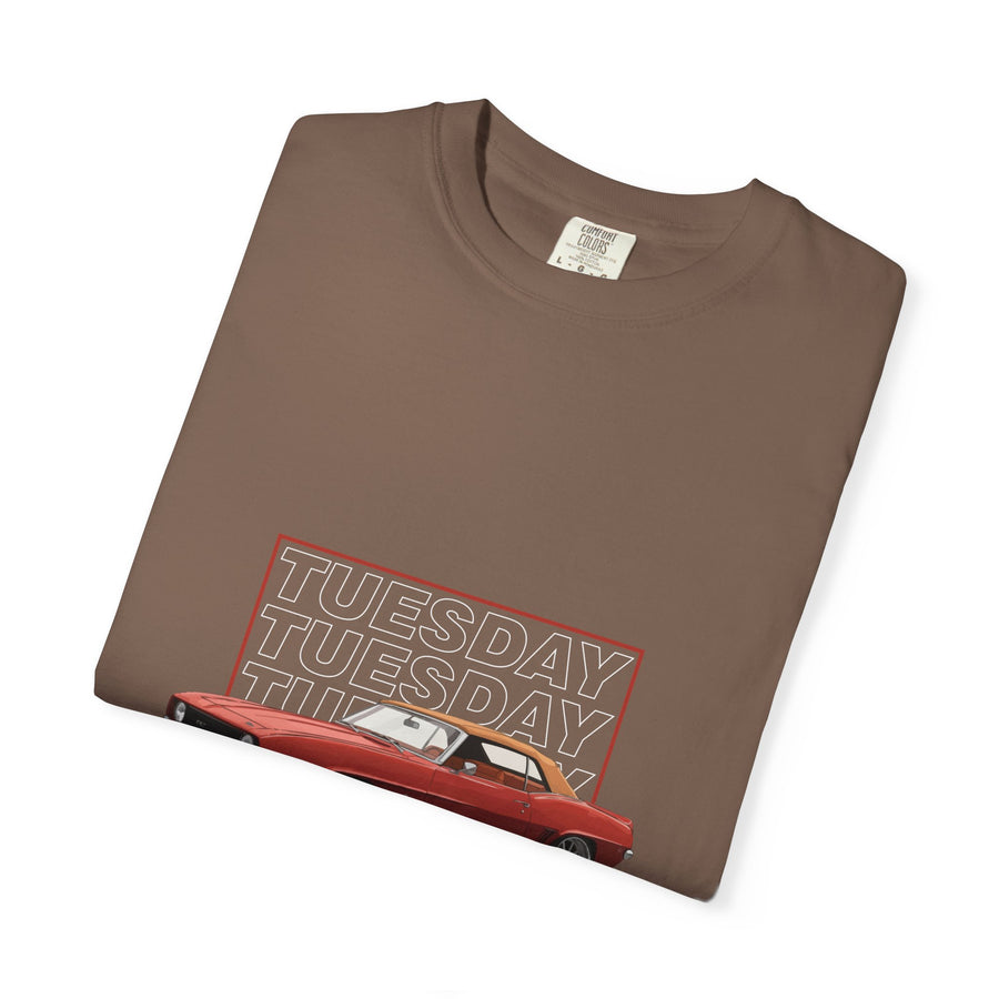 Tuesday Built-by-Yo Unisex Garment-Dyed T-shirt