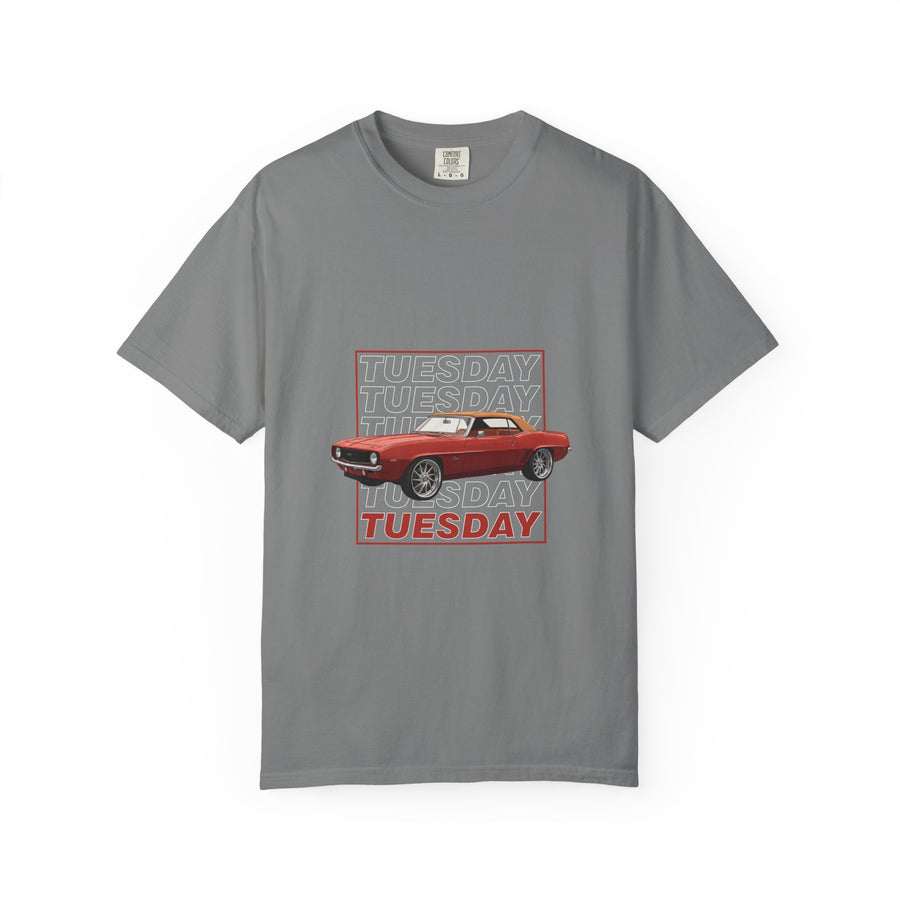 Tuesday Built-by-Yo Unisex Garment-Dyed T-shirt