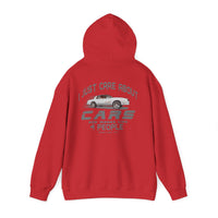I Just Care About Cars Hooded Sweatshirt