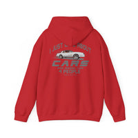 I Just Care About Cars Hooded Sweatshirt