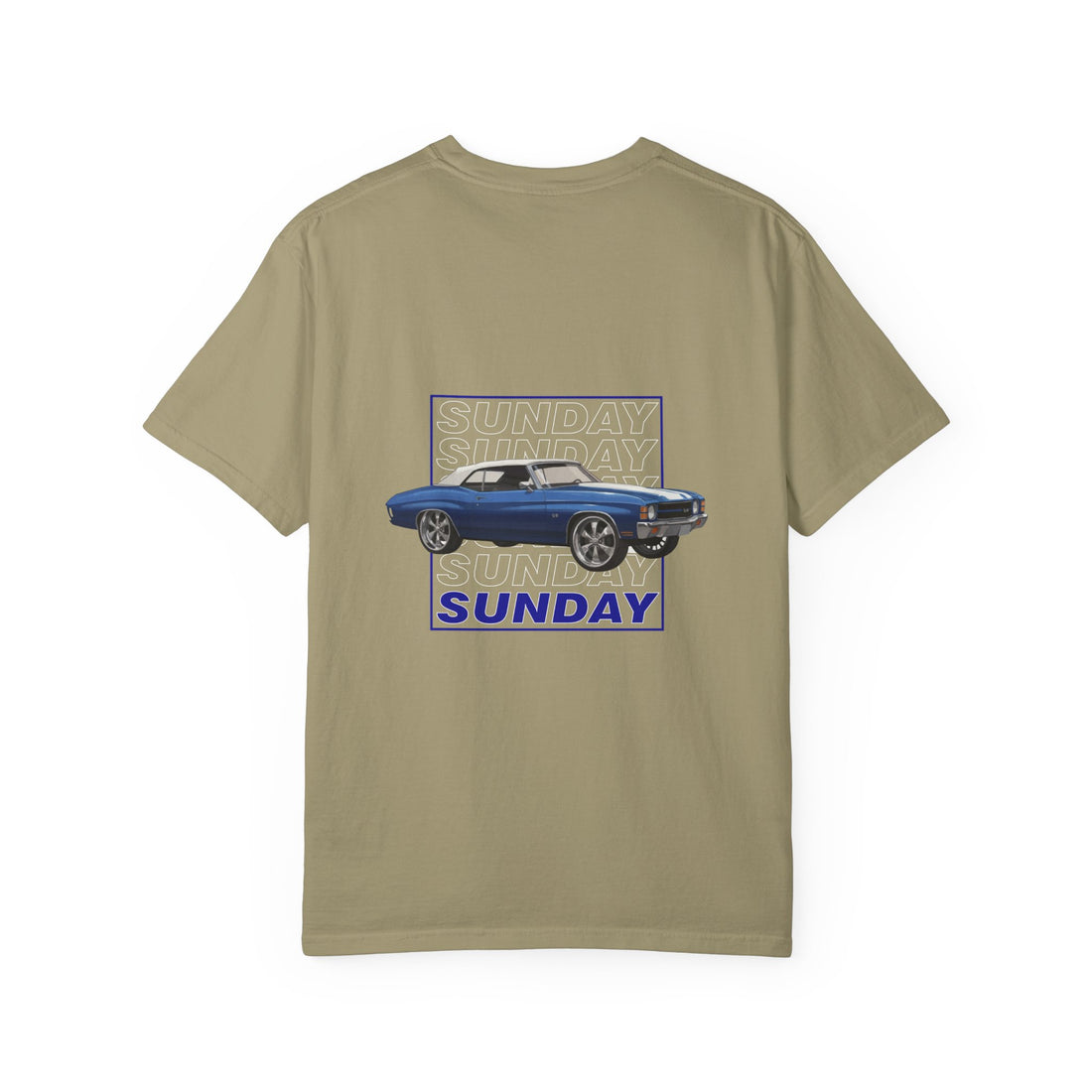 Sunday Built-by-Yo Unisex Garment-Dyed T-shirt