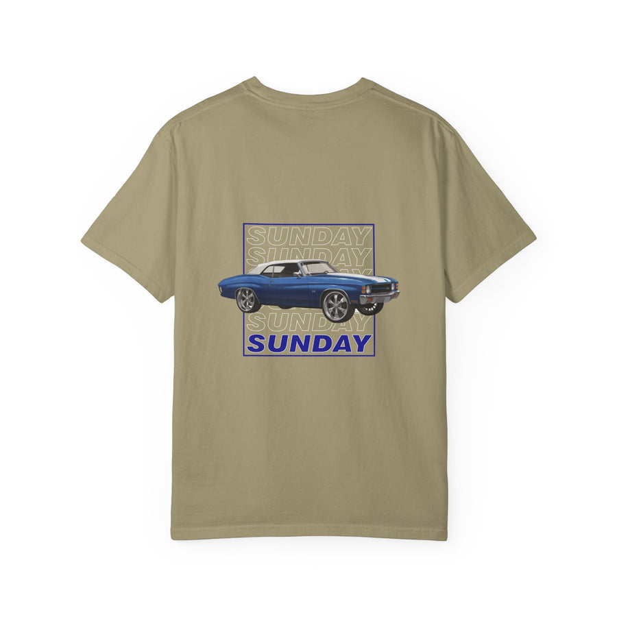 Sunday Built-by-Yo Unisex Garment-Dyed T-shirt