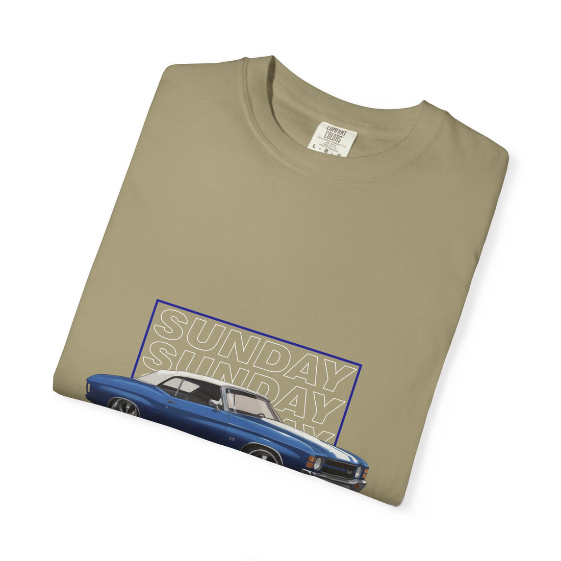 Sunday Built-by-Yo Unisex Garment-Dyed T-shirt