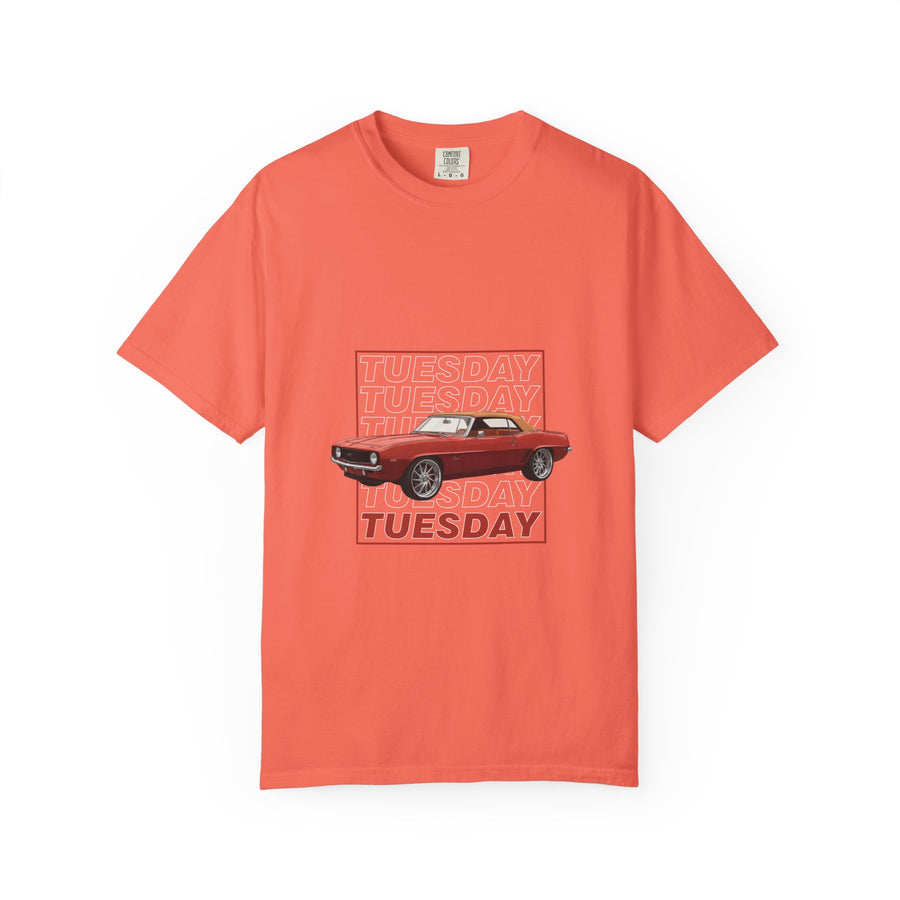 Tuesday Built-by-Yo Unisex Garment-Dyed T-shirt