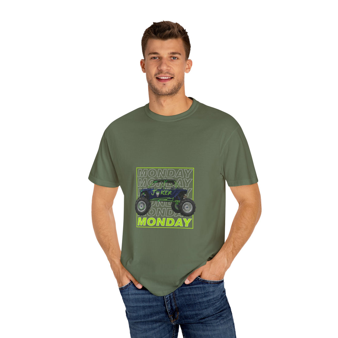 Monday Built-by-Yo Unisex Garment-Dyed T-shirt