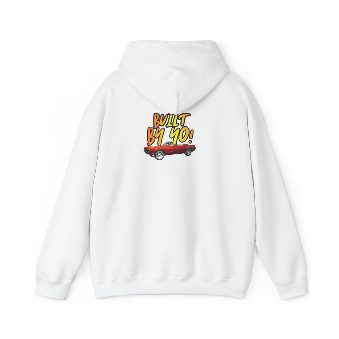 Burgundy Camaro Built-by-Yo Hooded Sweatshirt