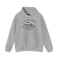 I Just Care About Cars Hooded Sweatshirt
