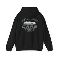 I Just Care About Cars Hooded Sweatshirt