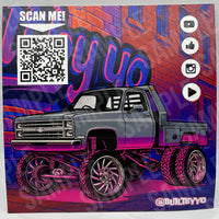 Built By Yo – Sticker Pack (6-Pack Collection) Matte Kiss-Cut Vinyl – All 4"x2" or 4"x4"