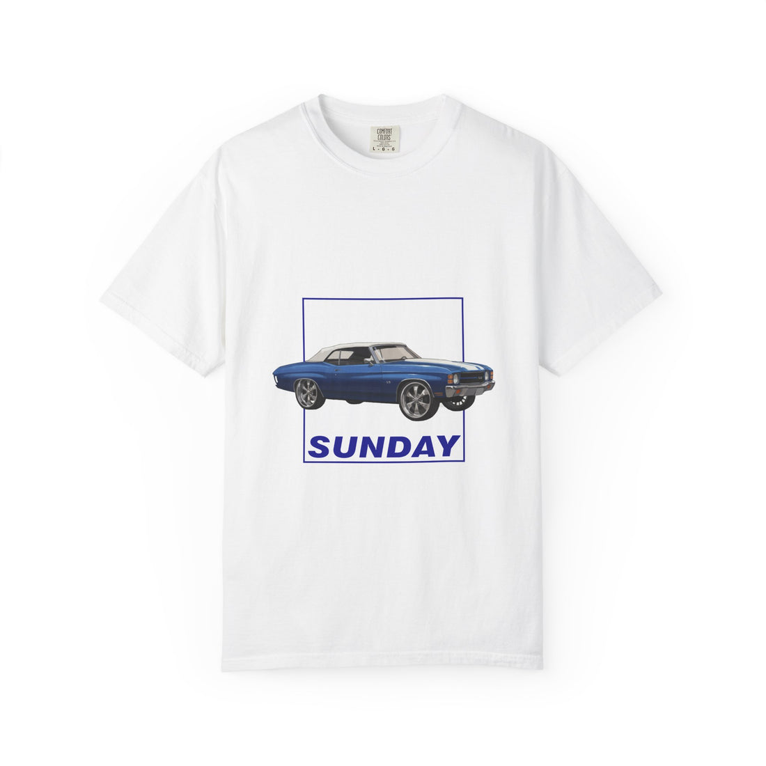 Sunday Built-by-Yo Unisex Garment-Dyed T-shirt