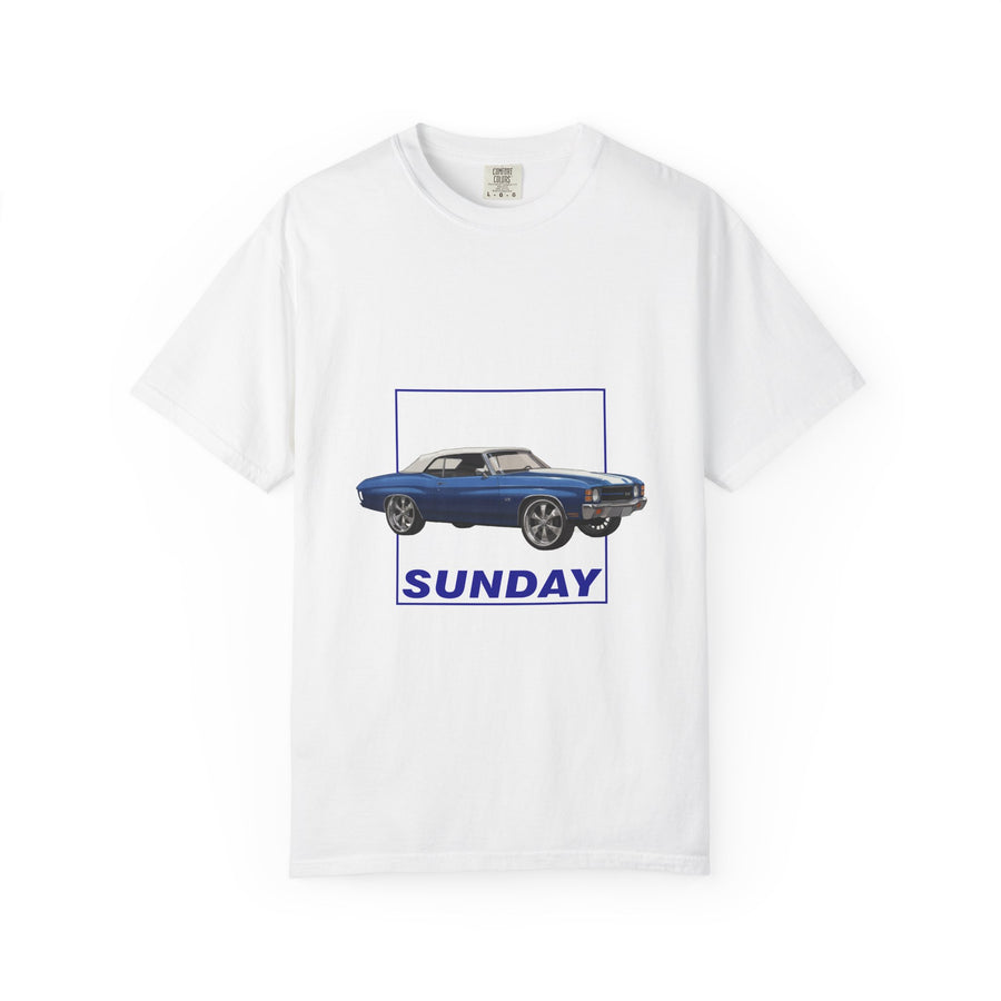 Sunday Built-by-Yo Unisex Garment-Dyed T-shirt