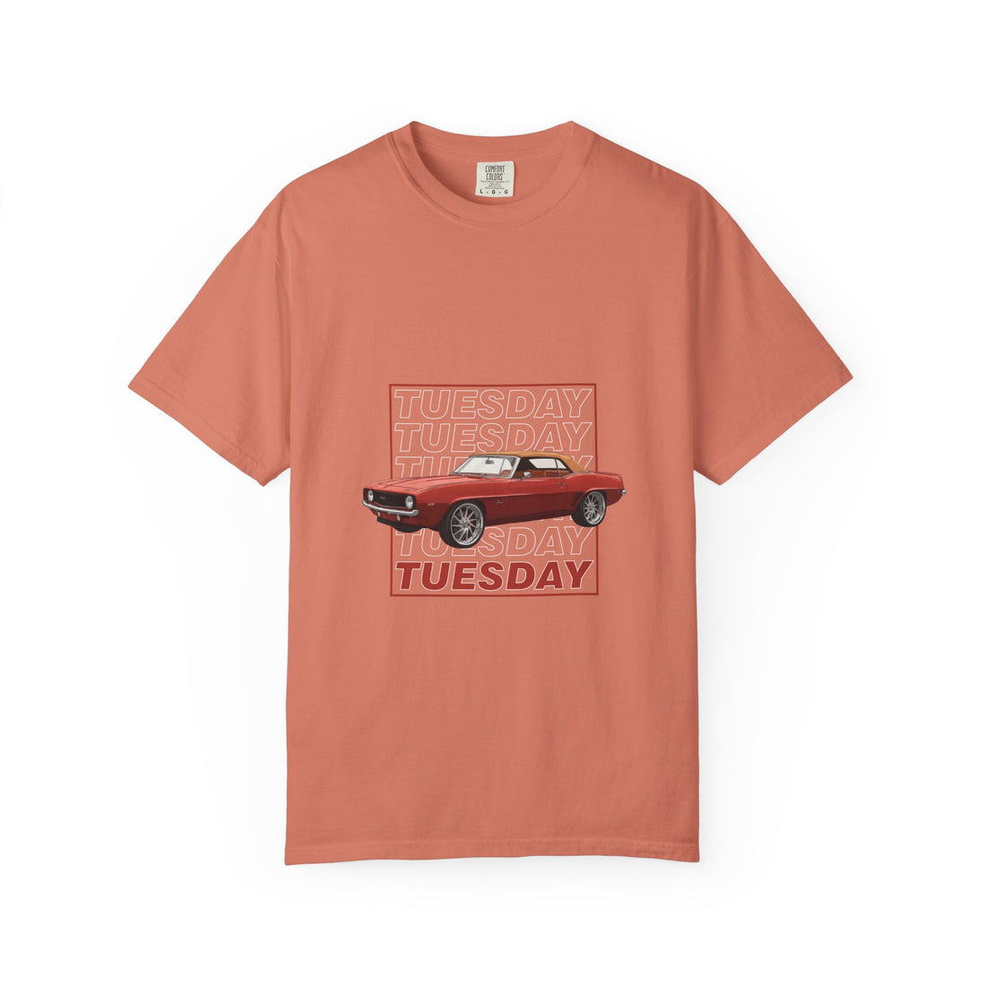 Tuesday Built-by-Yo Unisex Garment-Dyed T-shirt