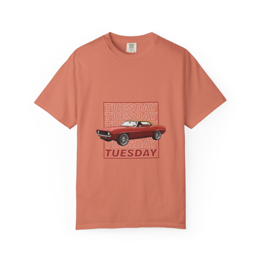 Tuesday Built-by-Yo Unisex Garment-Dyed T-shirt