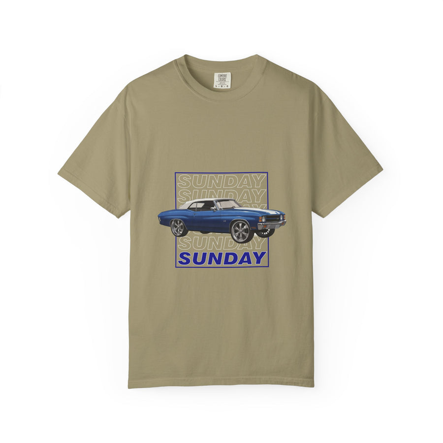 Sunday Built-by-Yo Unisex Garment-Dyed T-shirt