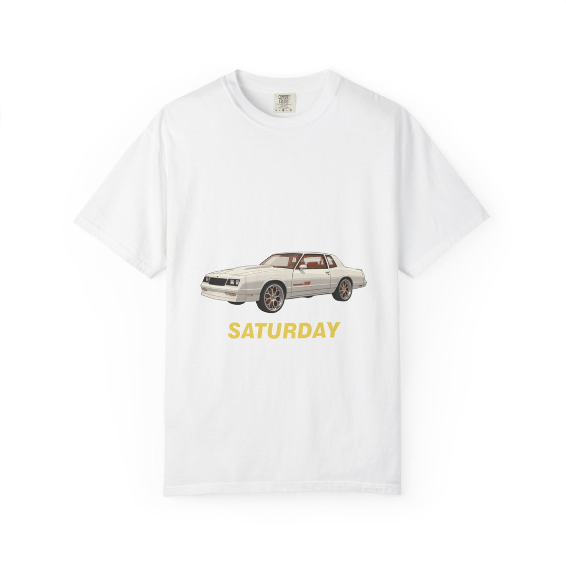 Saturday Built-by-Yo Unisex Garment-Dyed T-shirt
