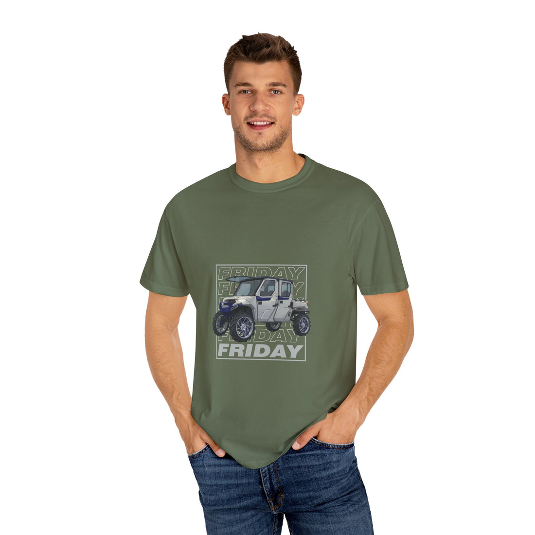 Friday Built-by-Yo Unisex Garment-Dyed T-shirt