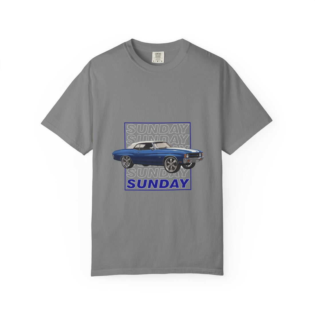 Sunday Built-by-Yo Unisex Garment-Dyed T-shirt