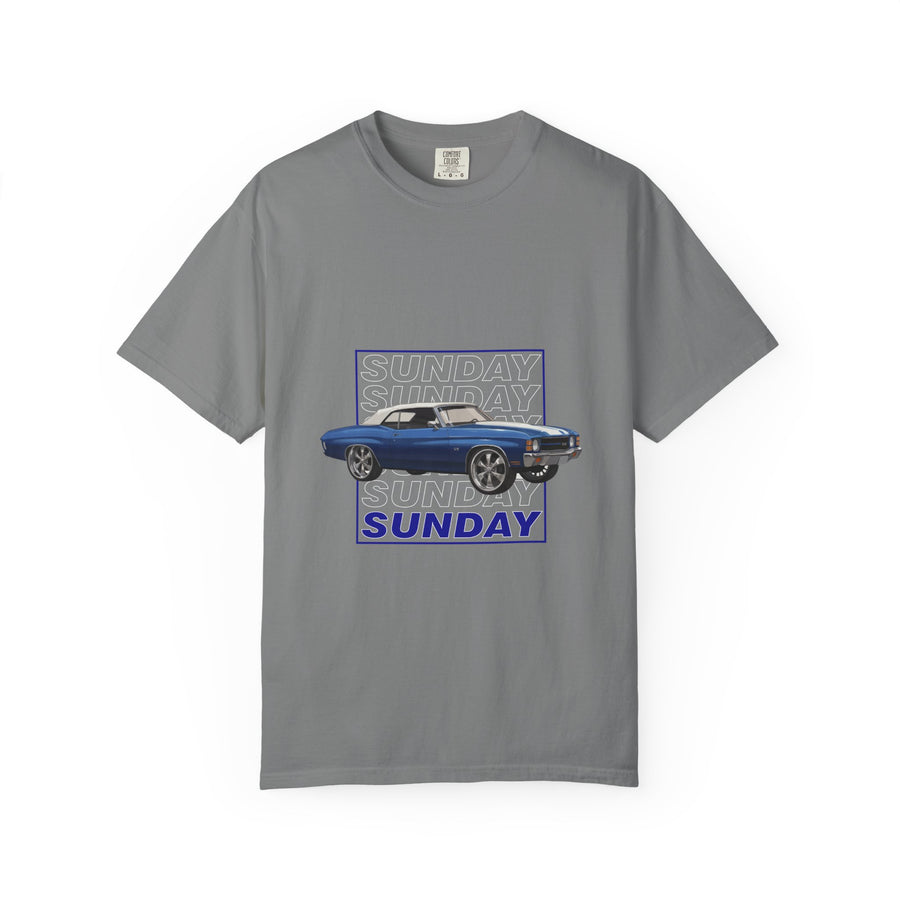 Sunday Built-by-Yo Unisex Garment-Dyed T-shirt