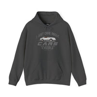 I Just Care About Cars Hooded Sweatshirt