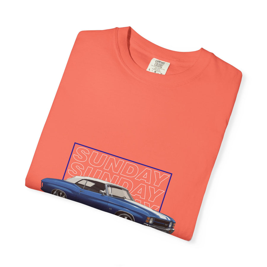 Sunday Built-by-Yo Unisex Garment-Dyed T-shirt