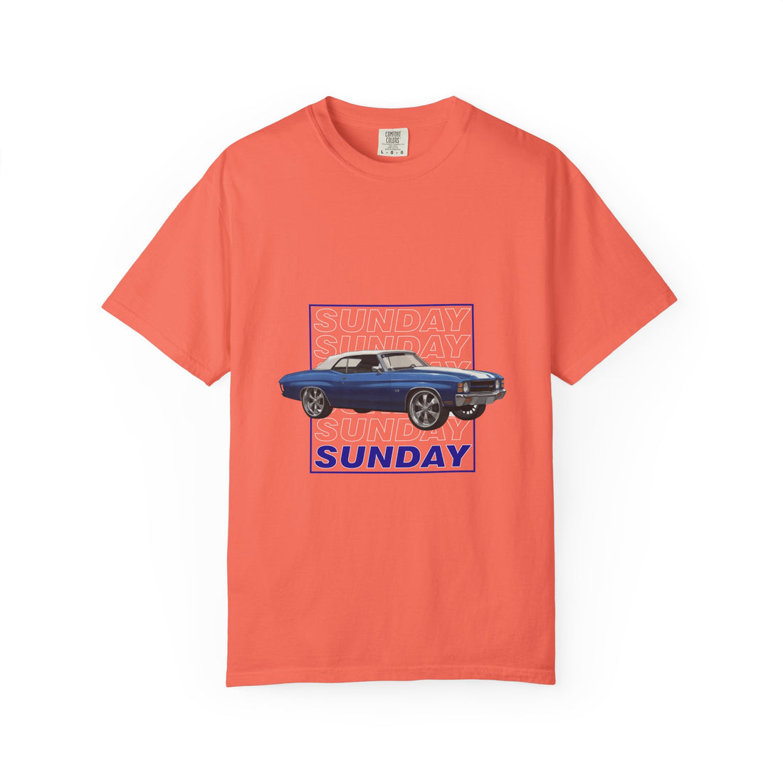 Sunday Built-by-Yo Unisex Garment-Dyed T-shirt