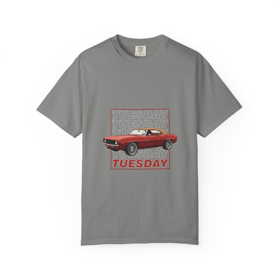 Tuesday Built-by-Yo Unisex Garment-Dyed T-shirt