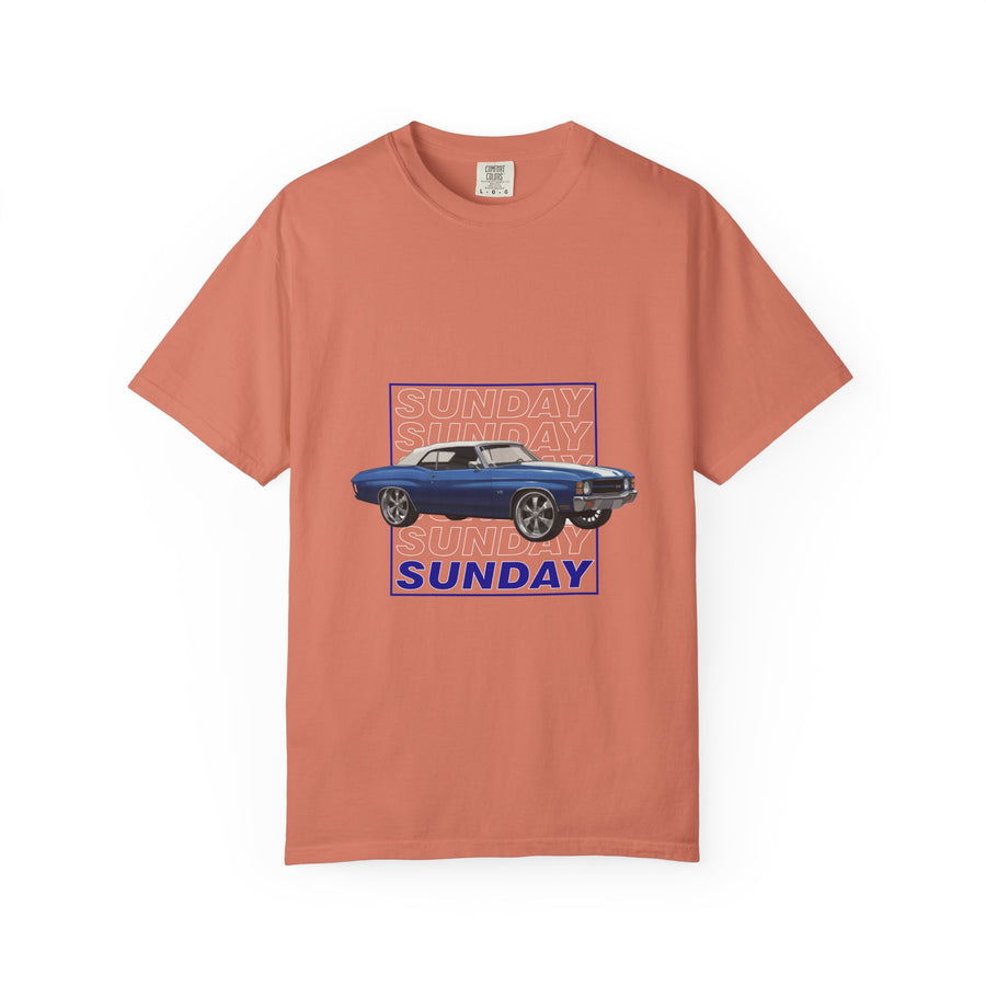 Sunday Built-by-Yo Unisex Garment-Dyed T-shirt