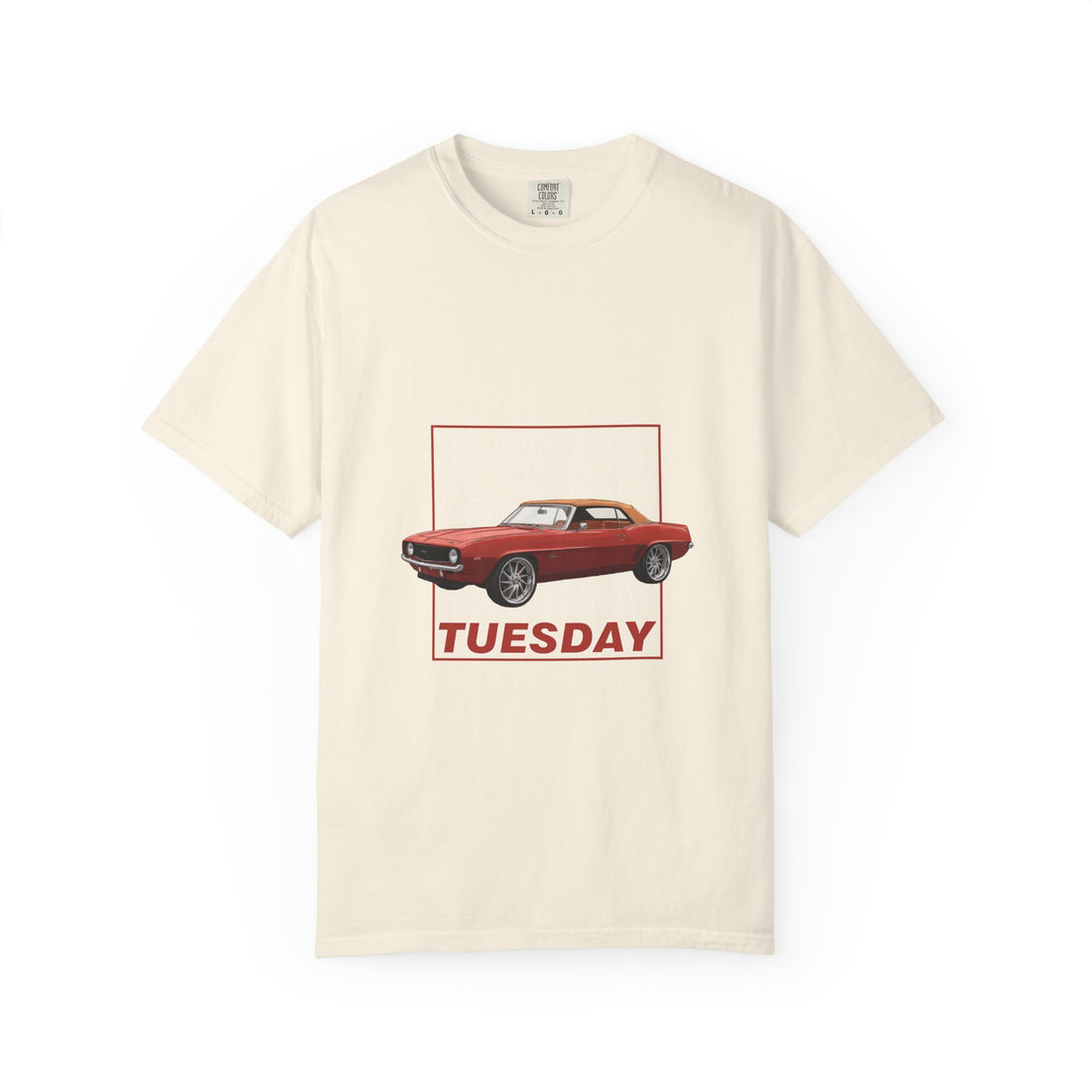 Tuesday Built-by-Yo Unisex Garment-Dyed T-shirt