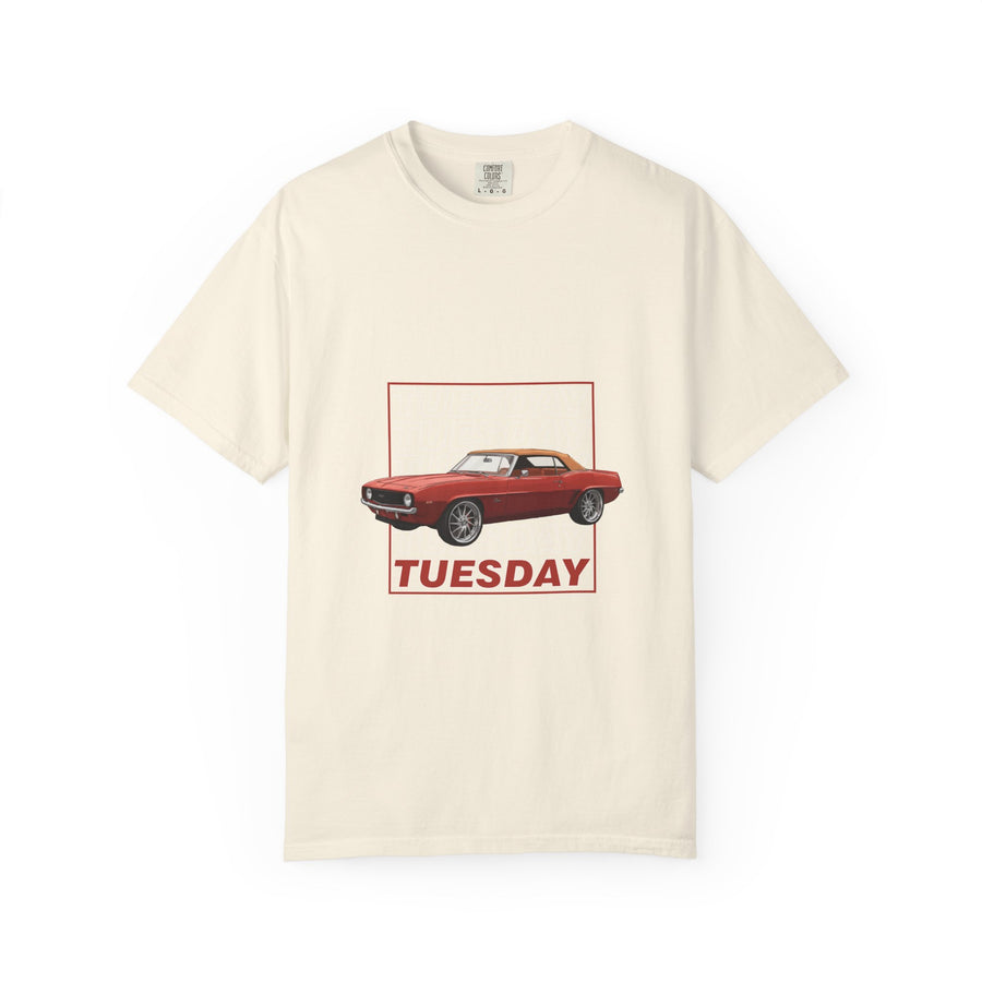 Tuesday Built-by-Yo Unisex Garment-Dyed T-shirt