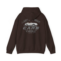 I Just Care About Cars Hooded Sweatshirt