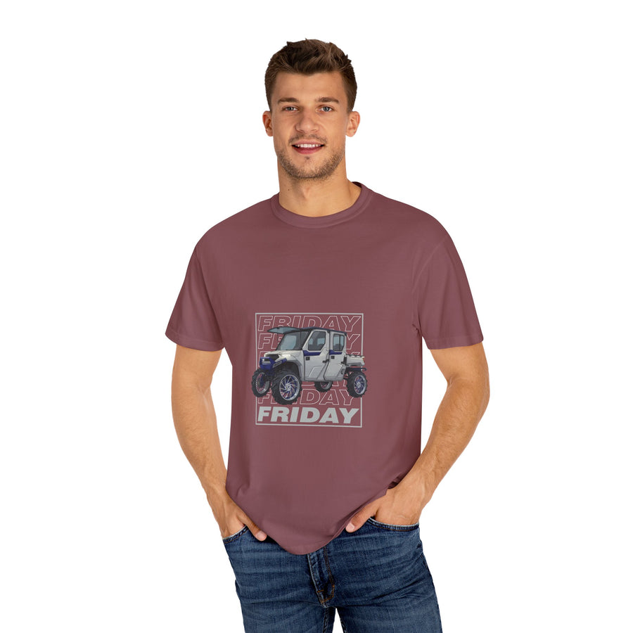 Friday Built-by-Yo Unisex Garment-Dyed T-shirt