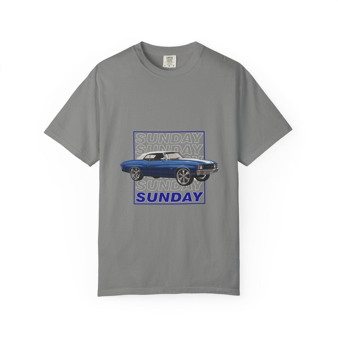 Sunday Built-by-Yo Unisex Garment-Dyed T-shirt