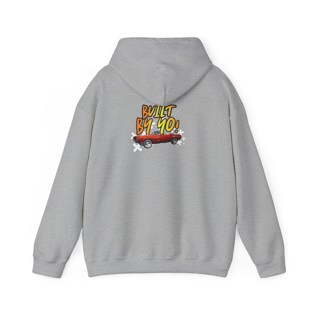 Burgundy Camaro Built-by-Yo Hooded Sweatshirt