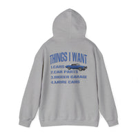 Things I Want Hooded Sweatshirt