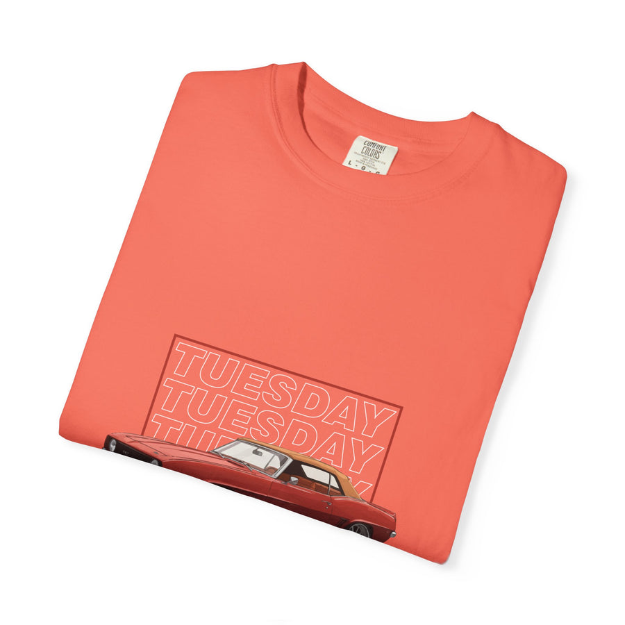 Tuesday Built-by-Yo Unisex Garment-Dyed T-shirt