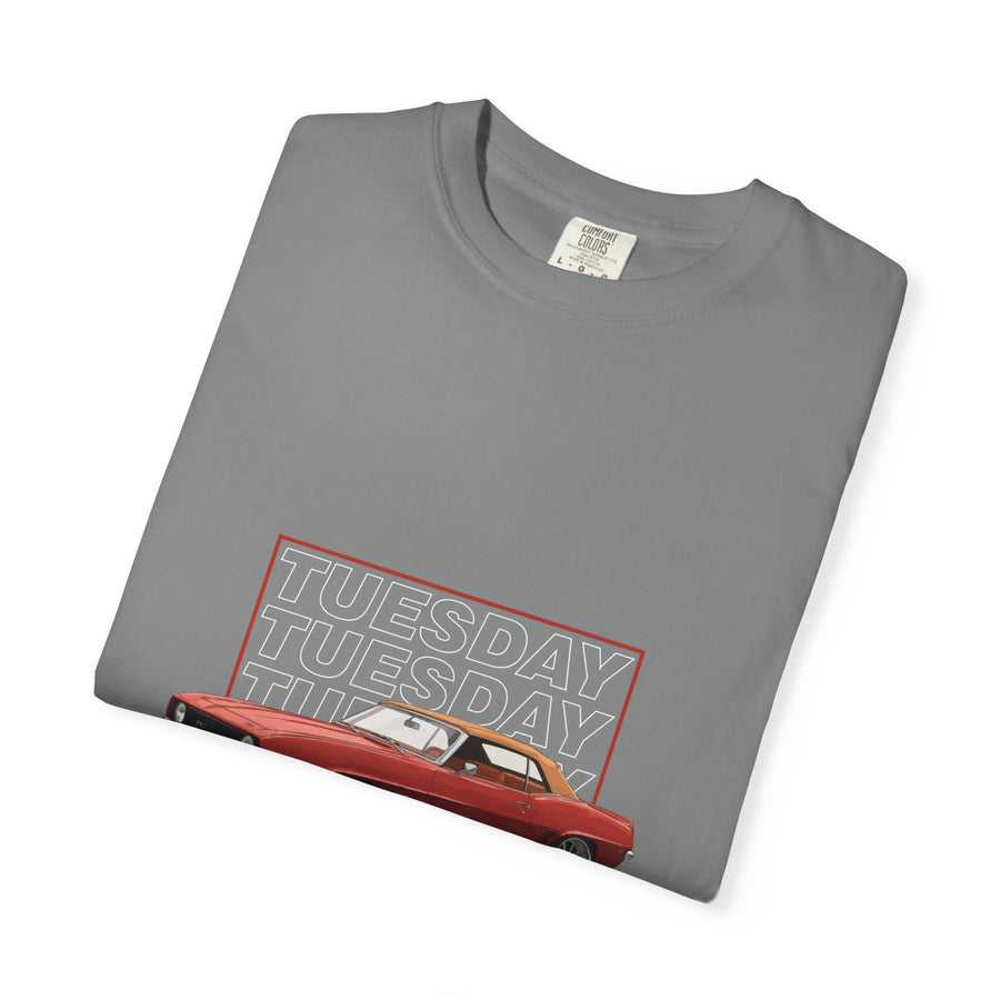 Tuesday Built-by-Yo Unisex Garment-Dyed T-shirt