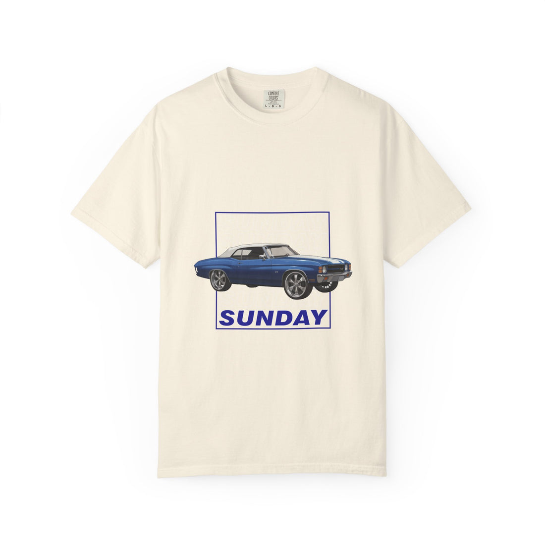 Sunday Built-by-Yo Unisex Garment-Dyed T-shirt