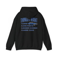 Things I Want Hooded Sweatshirt
