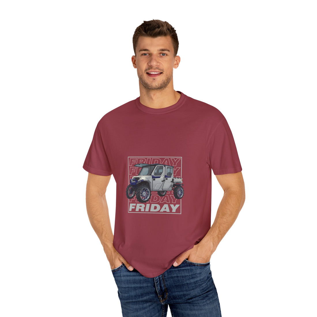 Friday Built-by-Yo Unisex Garment-Dyed T-shirt